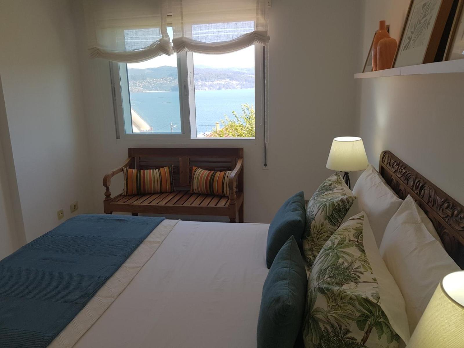 Coqueto Apartamento En Raxo, Sanxenxo Zimmer foto